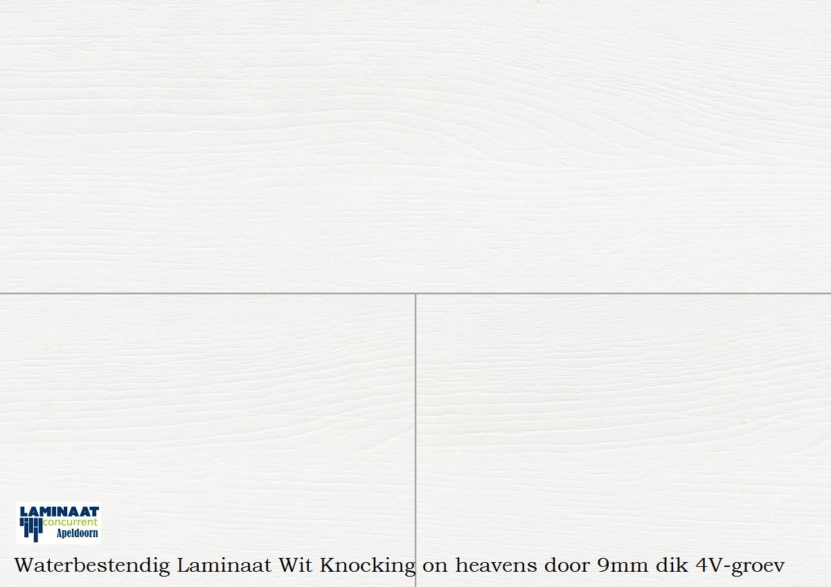Maand aluminium Booth Waterbestendig Laminaat Wit Knocking on heavens door - Laminaat Concurrent