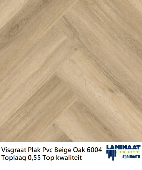 Plak Pvc Beige Oak 0,55 - Laminaat Concurrent