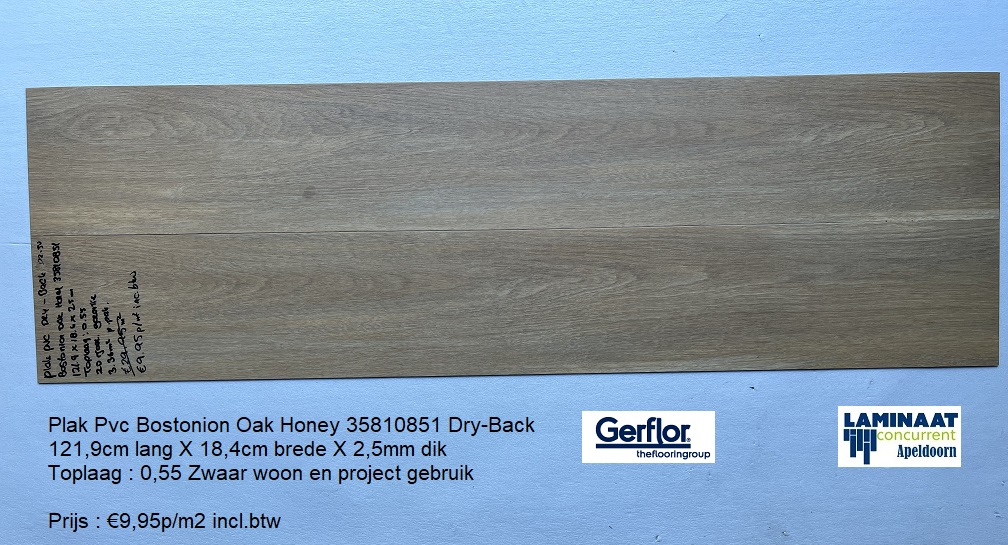 20m2 Plak Pvc Bostonian Oak Honey 35810851 = €99 - Afbeelding 3