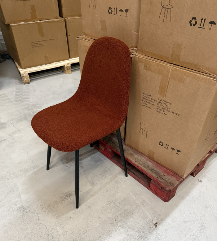 Eetkamerstoel Rood Dining Chair NIN17-07 - €54,95p/st.