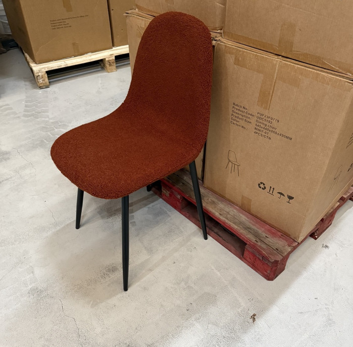 Eetkamerstoel Rood Dining Chair NIN17-07 - €54,95p/st. - Afbeelding 3