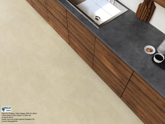 Plak Pvc Finsbury Warm Beige 2020 Dry-Back €31,50p/m2 - Afbeelding 4