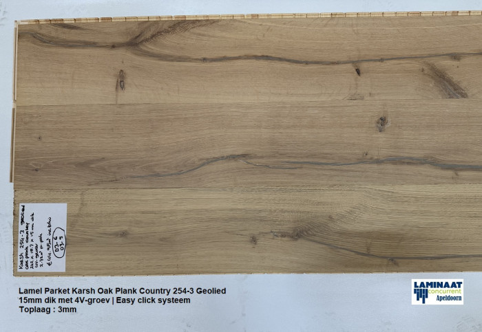 Lamel Parket click Angelwood Oak Plank Country 254-3 €34,95p/m2 - Afbeelding 4