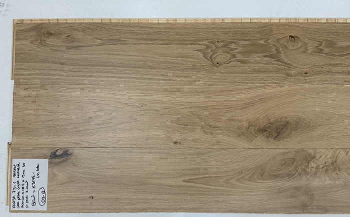 80m2 Lamel Parket click Oak Plank Light Natural 731-1 = €3195 - Afbeelding 3