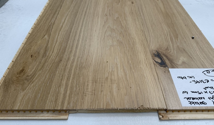 80m2 Lamel Parket click Oak Plank Light Natural 731-1 = €3195 - Afbeelding 4