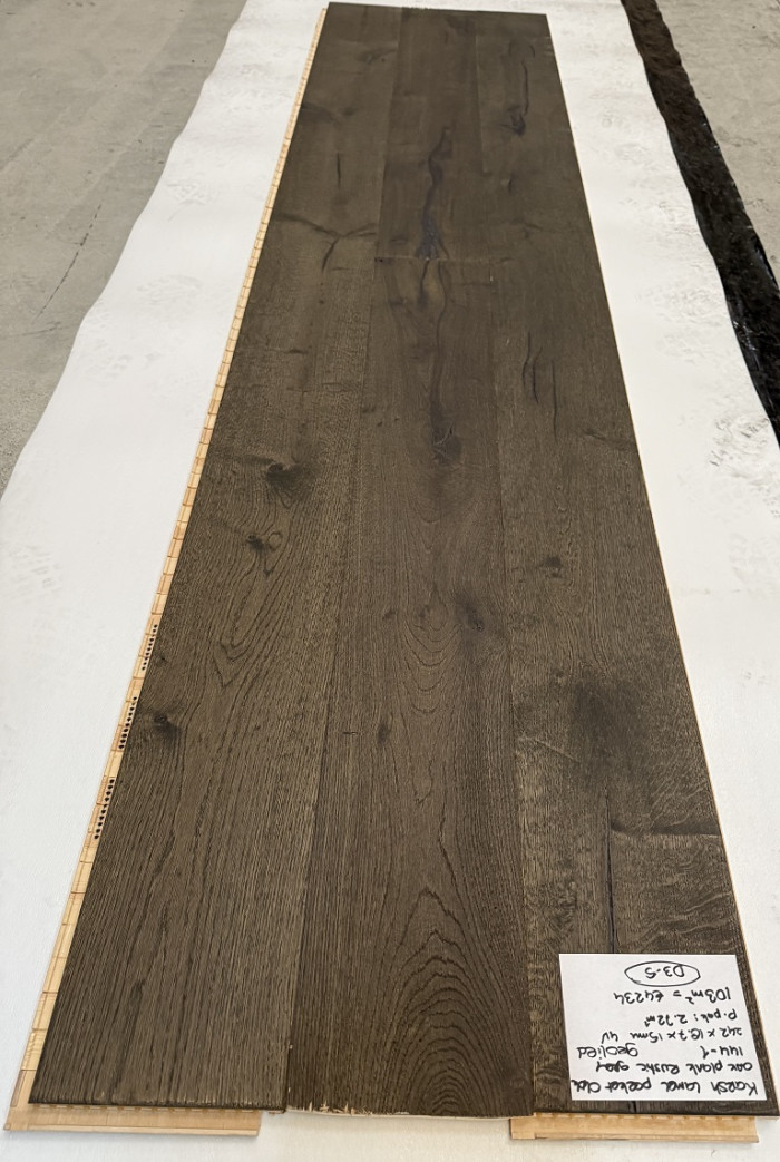 Lamel Parket click Oak Plank Rustic Grey 144-1 = €49,95m2 Wenge - Afbeelding 4