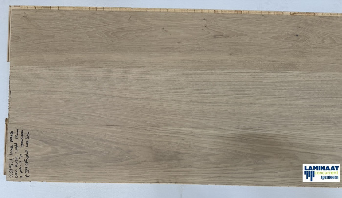 47m2 Lamel Parket click Oak Plank Rustic Light 285-1 = €1850 - Afbeelding 5