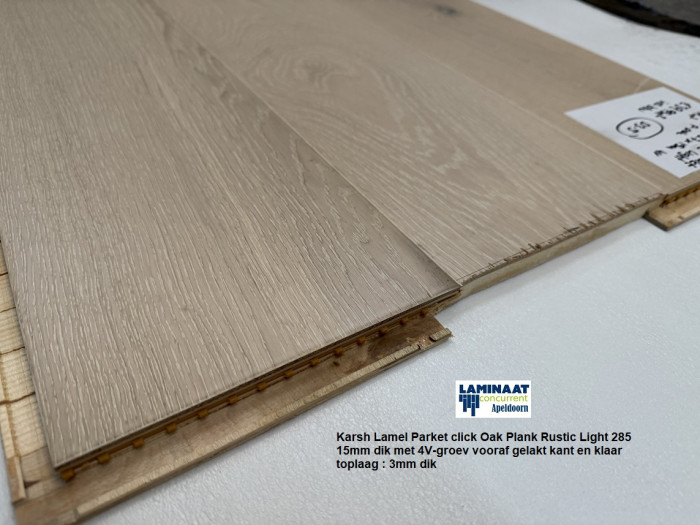 Lamel Parket click Angelwood Oak Plank Country 285 €39,95p/m2 - Afbeelding 5