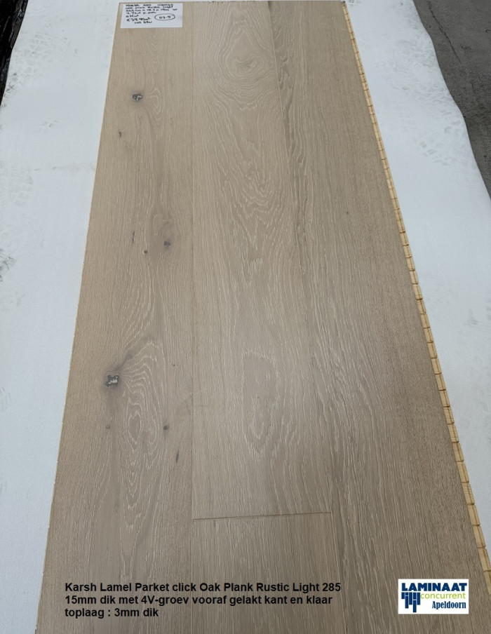 Lamel Parket click Angelwood Oak Plank Country 285 €39,95p/m2