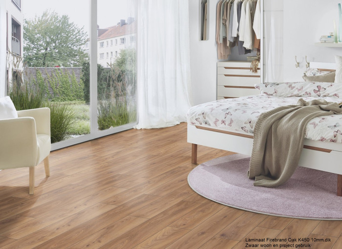 91,52m2 Laminaat Firebrand Oak Natuur 10mm dik 52pak : €1093 - Afbeelding 5