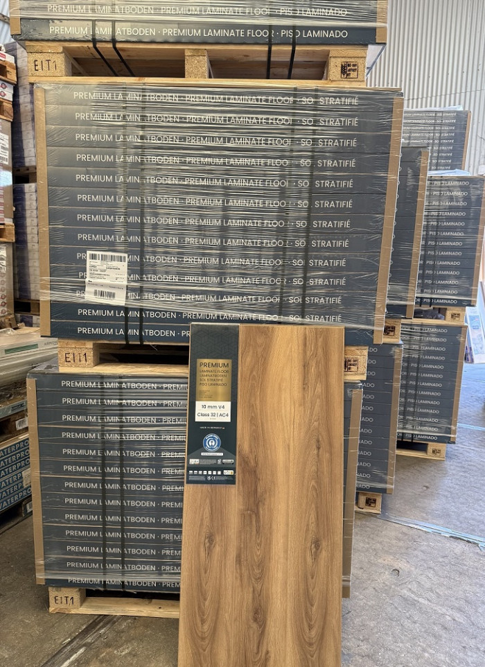 91,52m2 Laminaat Firebrand Oak Natuur 10mm dik 52pak : €1093 - Afbeelding 7