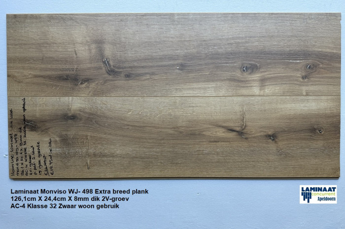 Laminaat Monviso Eik Bruin 24cm breed €19,95p/m2