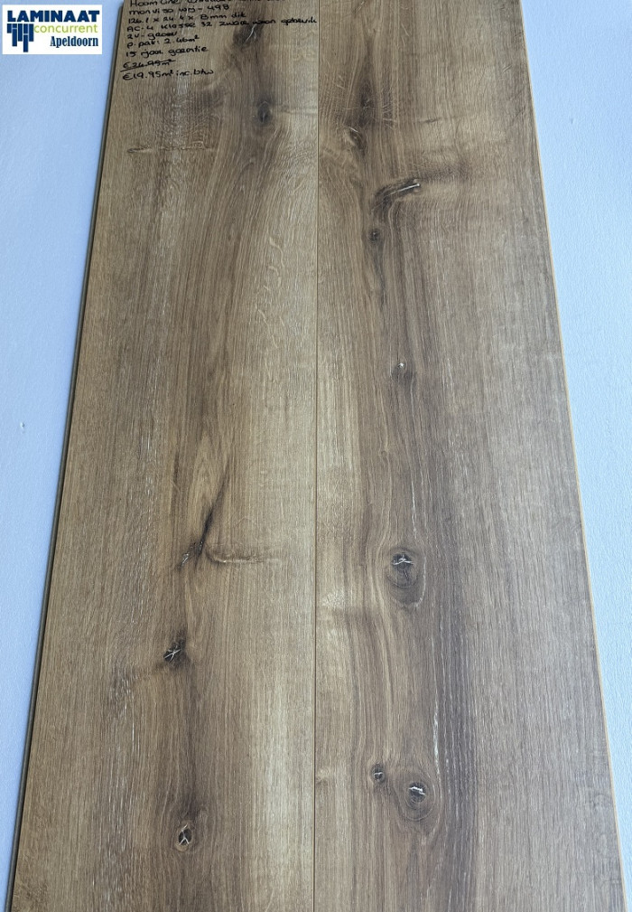 Laminaat Monviso Eik Bruin 24cm breed €19,95p/m2 - Afbeelding 3