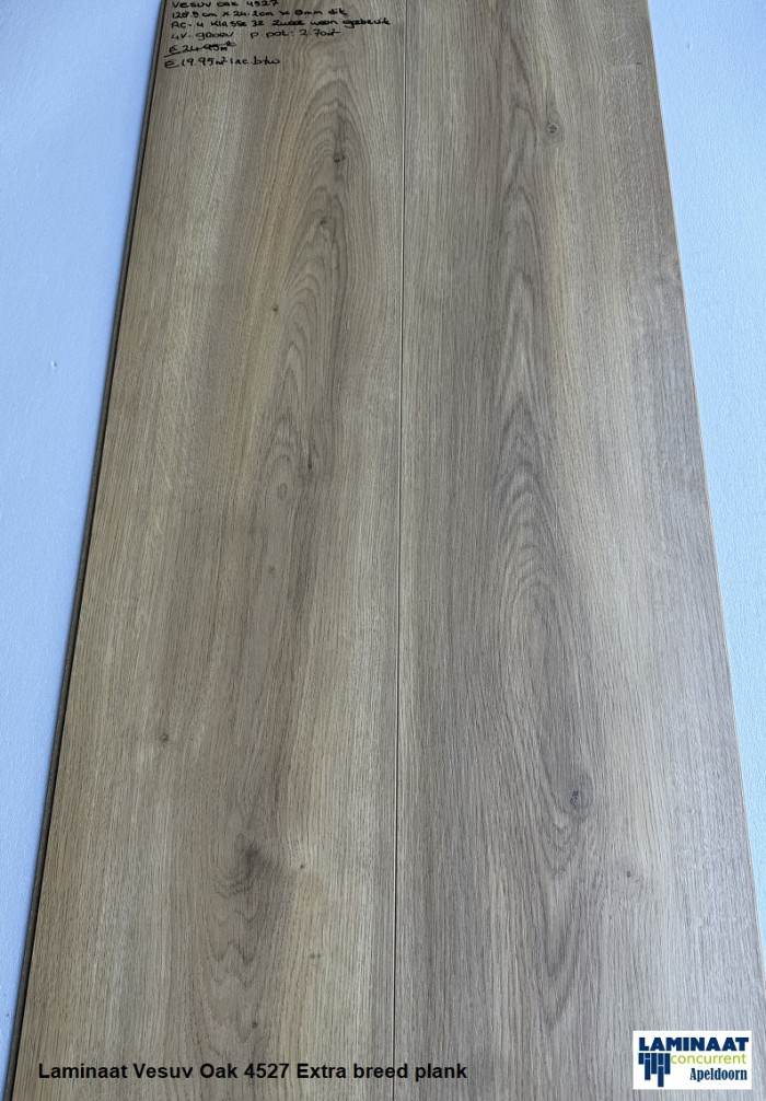 Laminaat Vesuv Oak 4527 24cm XL Extra breed €19,95m2 - Afbeelding 2