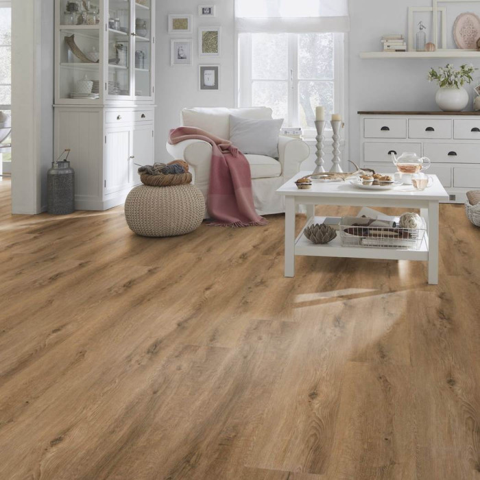 XL Pvc Plak Authentic Oak Brown DB296 Dry-Back €9,95m2 - Afbeelding 2