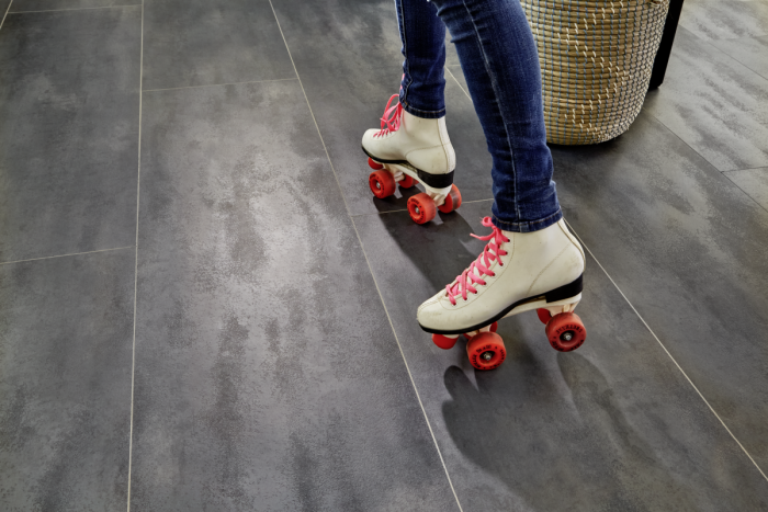 46,68m2 Waterbestendig Tegel Laminaat Carbon Ash 17pak = €595 - Afbeelding 4