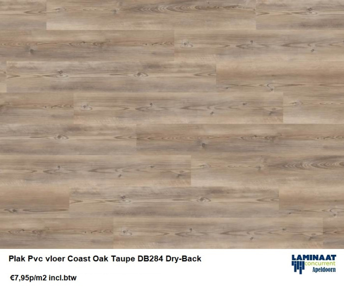 Pvc Plak Coast Pine Taupe DB284 Dry-Back €7,95m2 - Afbeelding 3