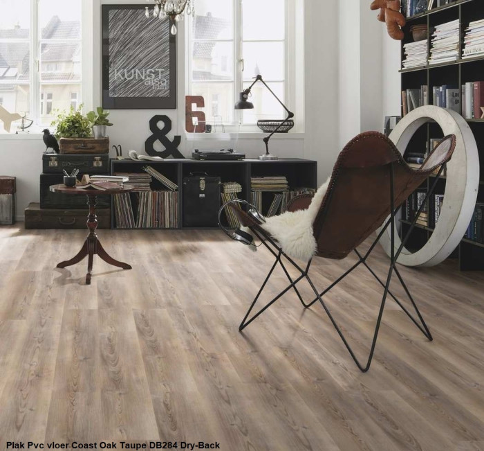 Pvc Plak Coast Pine Taupe DB284 Dry-Back €7,95m2 - Afbeelding 2