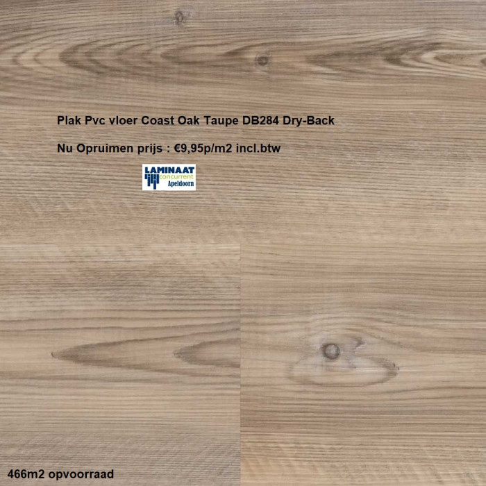 Pvc Plak Coast Pine Taupe DB284 Dry-Back €9,95m2 - Afbeelding 4