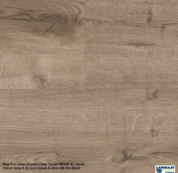 63,60m2 Plak Pvc Comfort Oak Taupe met Pvc lijm = €632 incl.btw - Afbeelding 2