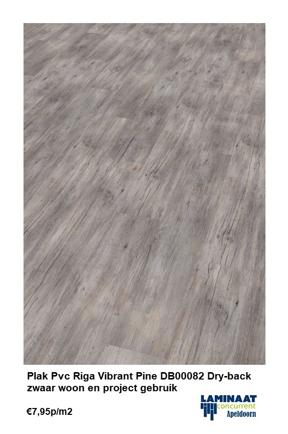 Pvc Plak Riga Vibrant Pine toplaag 0,55 Dry-Back €7,95m2 - Afbeelding 5