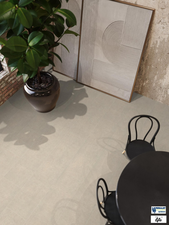 King Bridge Tegel Laminaat Beton Creme 9103 - Afbeelding 4