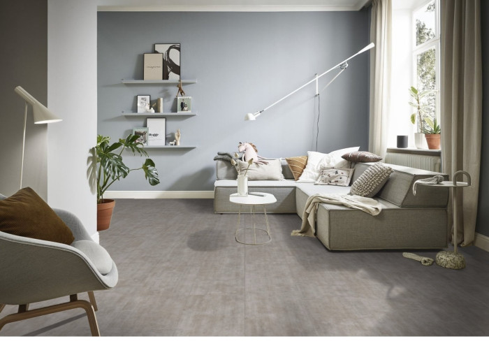 Corepel Waterbestendig Tegel Laminaat Concrete Grey D4544 - Afbeelding 2
