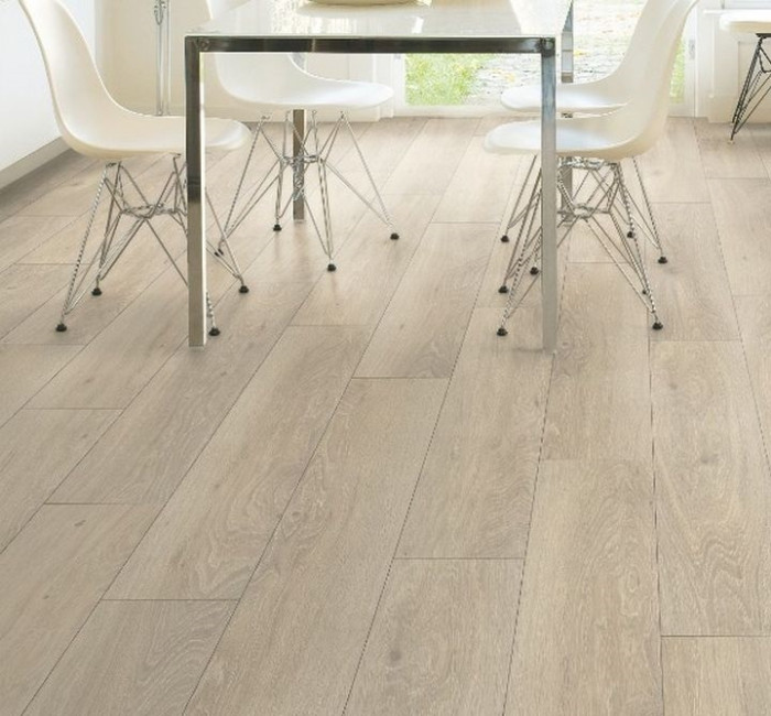 51,07m2 Waterbestendige Laminaat Greige Eik 32pak = €595 - Afbeelding 3