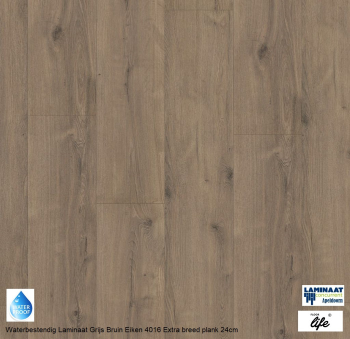 Forest Hills Waterbestendig Laminaat Grijs Bruin Eiken 4016