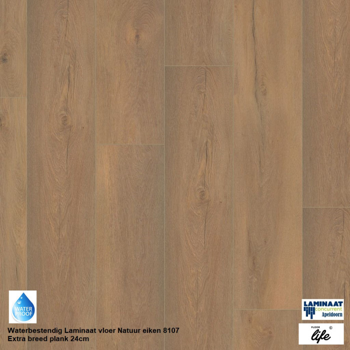 Union Square Waterbestendig Natuur Eiken 8107