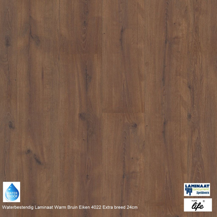 Forest Hills Waterbestendig Laminaat Warm Bruin Eiken 4022 - Afbeelding 6