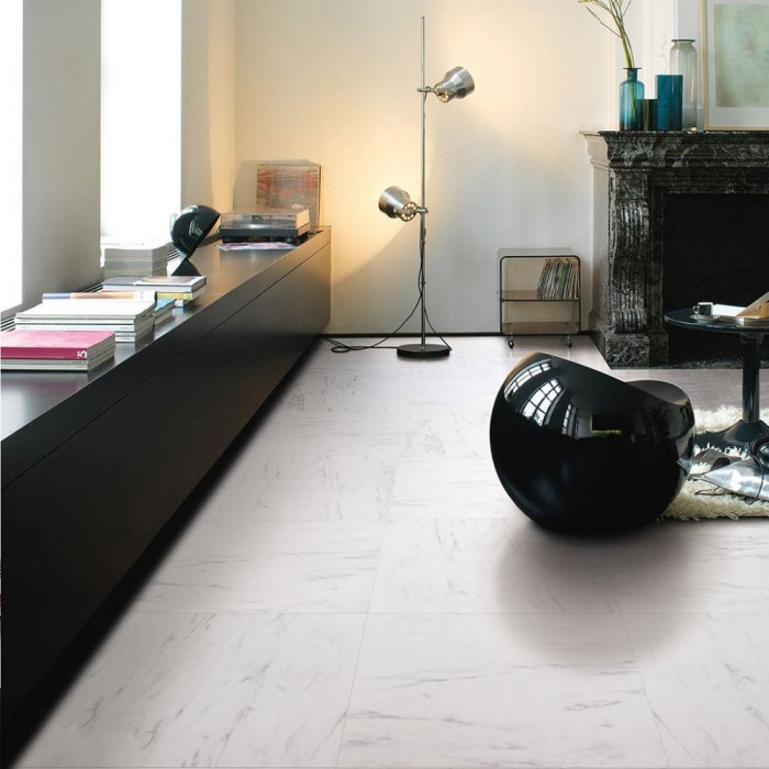 Quick-Step illume - AVSTU40136 - Wit Carrara Marmer - Afbeelding 2