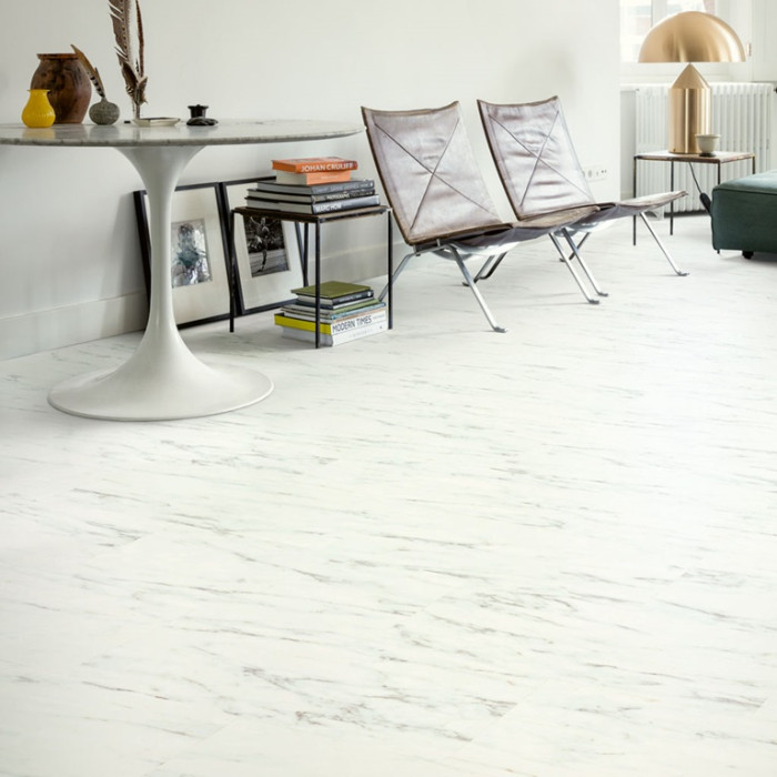 Quick-Step illume - AVSTU40136 - Wit Carrara Marmer - Afbeelding 4