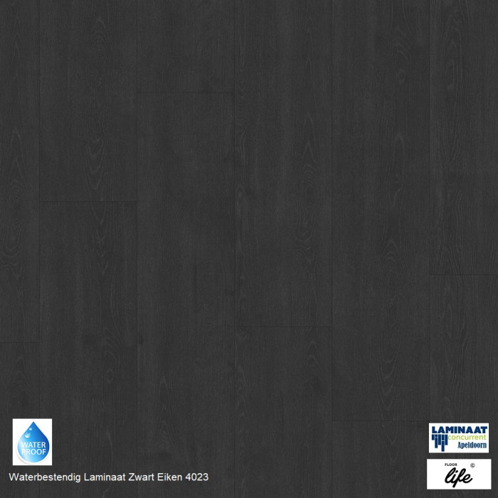 Forest Hills Waterbestendig Laminaat Zwart Eiken 4023