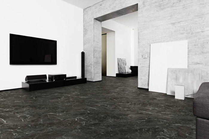 Waterbestendig Tegel laminaat Black Granite €9,95p/m2 - Afbeelding 3