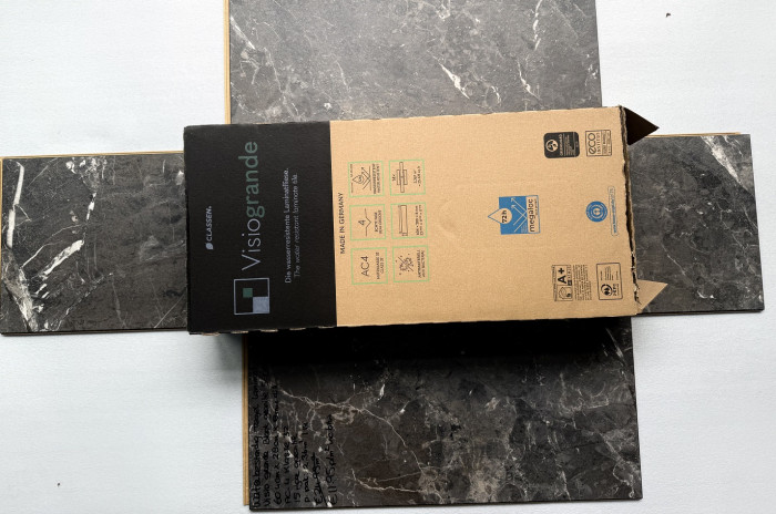 Waterbestendig Tegel laminaat Black Granite €9,95p/m2 - Afbeelding 5