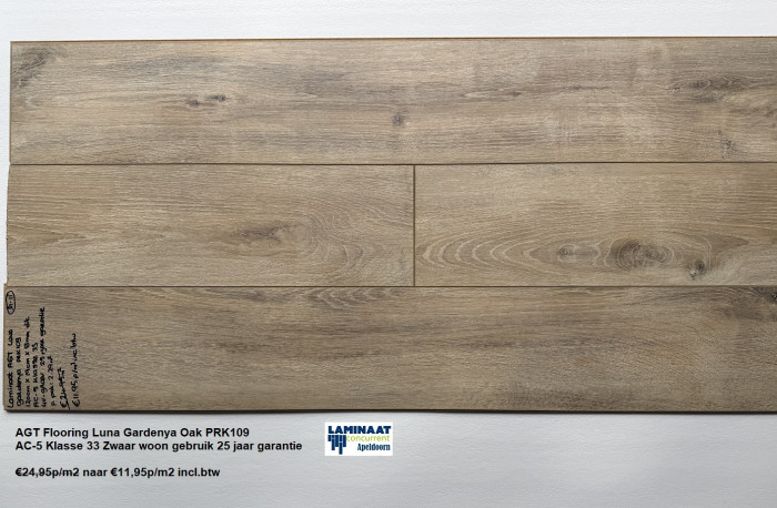 AGT Laminaat Gardenya AC-5 Klasse 33 €11,95p/m2
