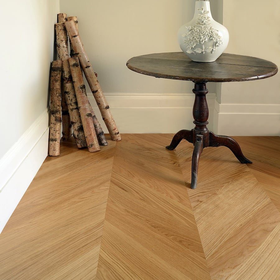 50,60m2 Visgraat Hongaarse Punt Laminaat Oak Natuur Eiken 20pak : €695 - Afbeelding 2