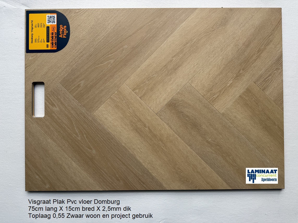 Visgraat XL Plak Pvc Domburg €24,95p/m2