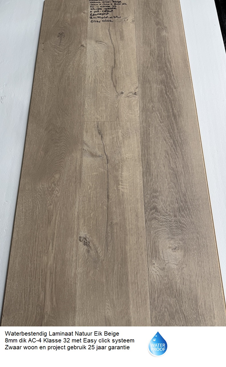 Waterbestendige Laminaat Natuur Eik Beige 8820 - Afbeelding 4