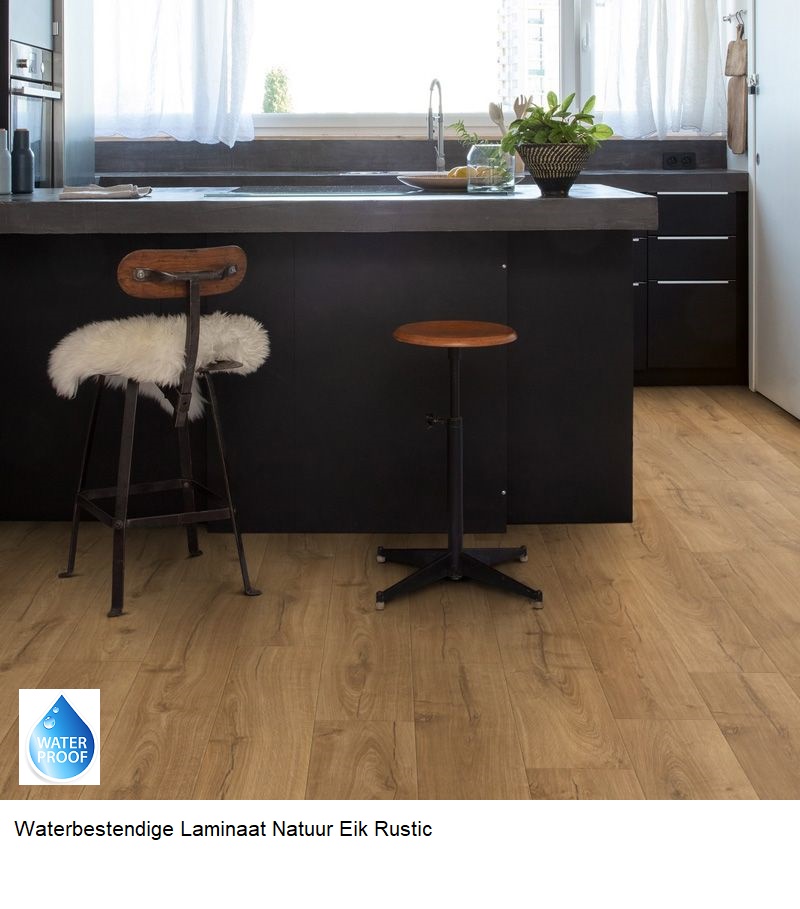 Waterbestendige Laminaat Natuur Eik Rustic €12,95p/m2