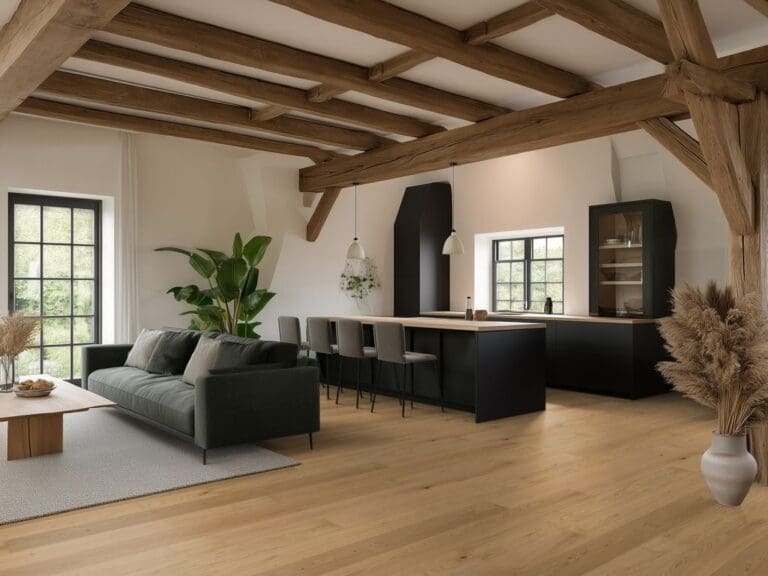 Lamel Parket Crestwood Hills Rustiek Naturel 4501 vooraf geolied - Afbeelding 4