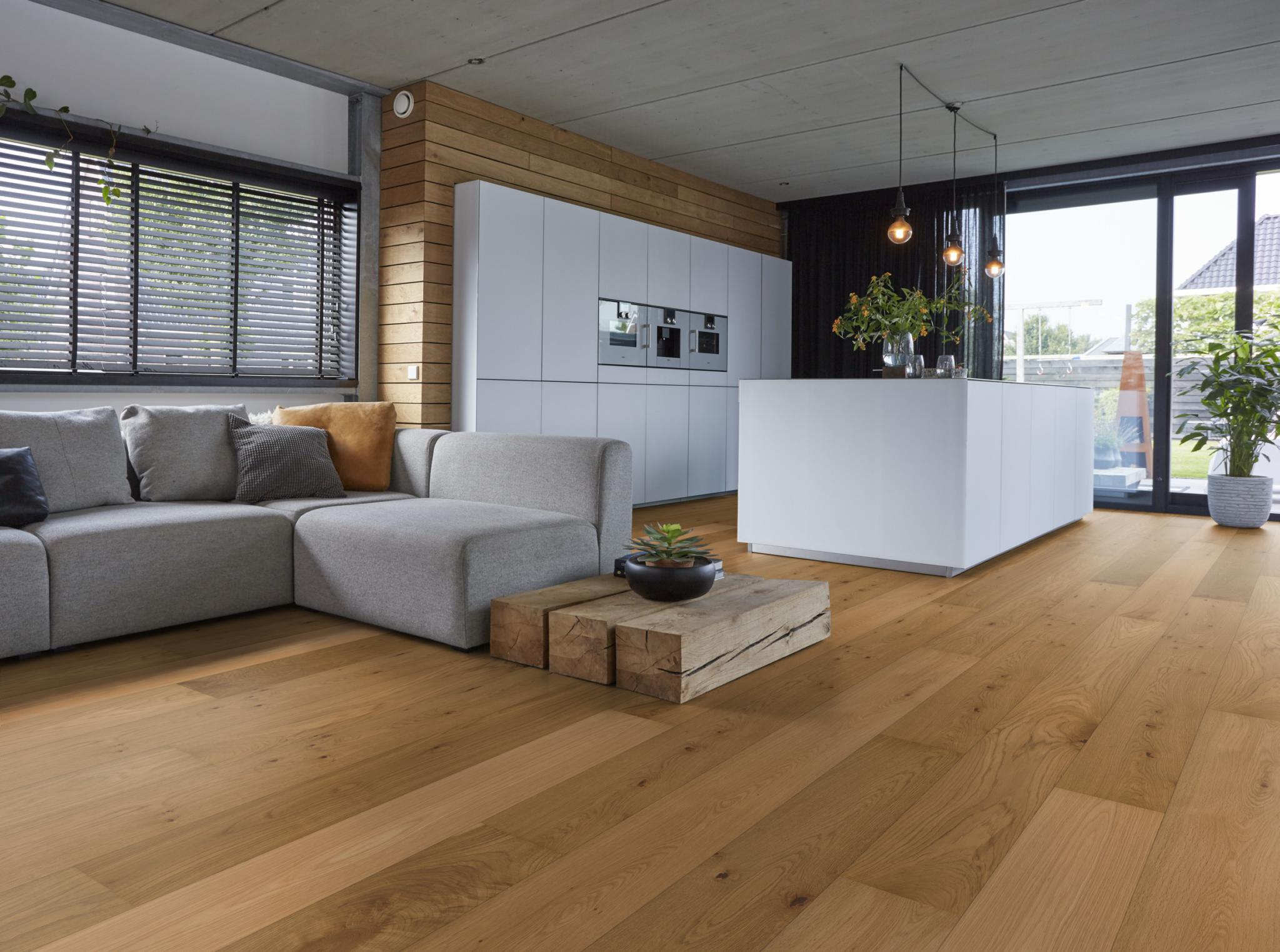 Lamel Parket Crestwood Hills Rustiek Naturel 4501 vooraf geolied - Afbeelding 6