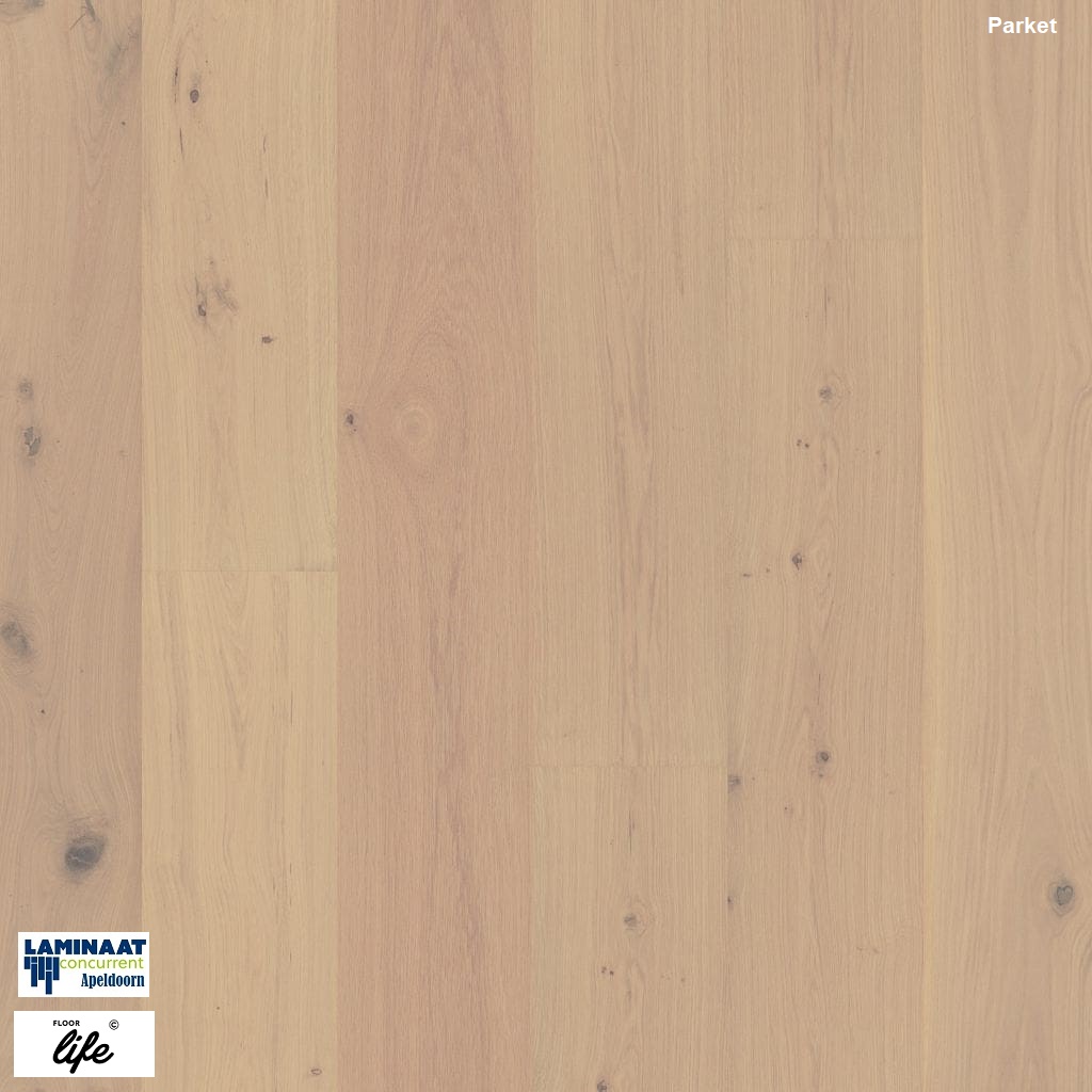 Floor Life Lamel Parket Crestwood Hills Rustiek wit 4502
