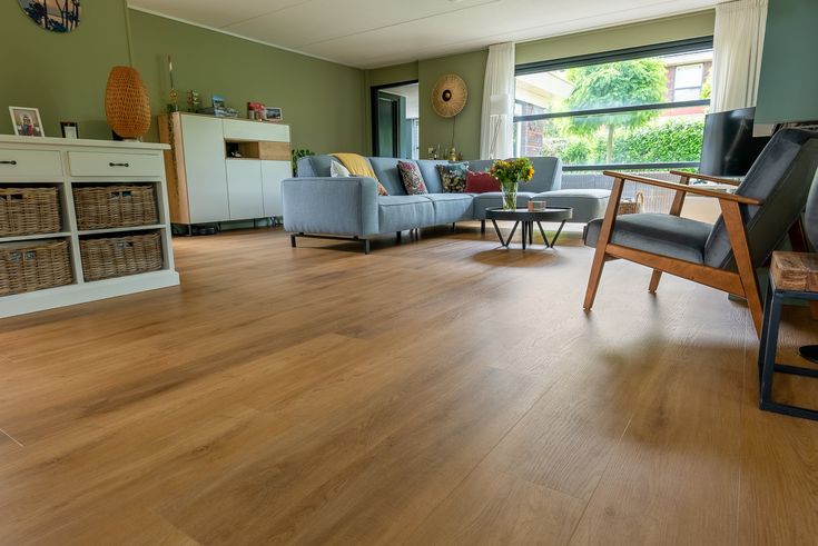 Pvc click Hull Natuur eik warm met integreerde ondervloer €23,95m2 - Afbeelding 2