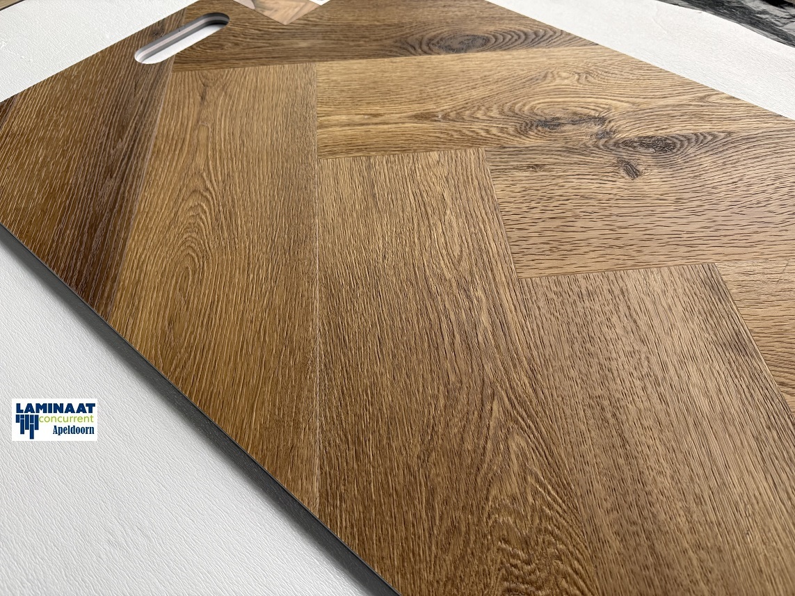 Visgraat Plak Pvc Sugar Oak Natuur 506 Dry-Back - Afbeelding 3