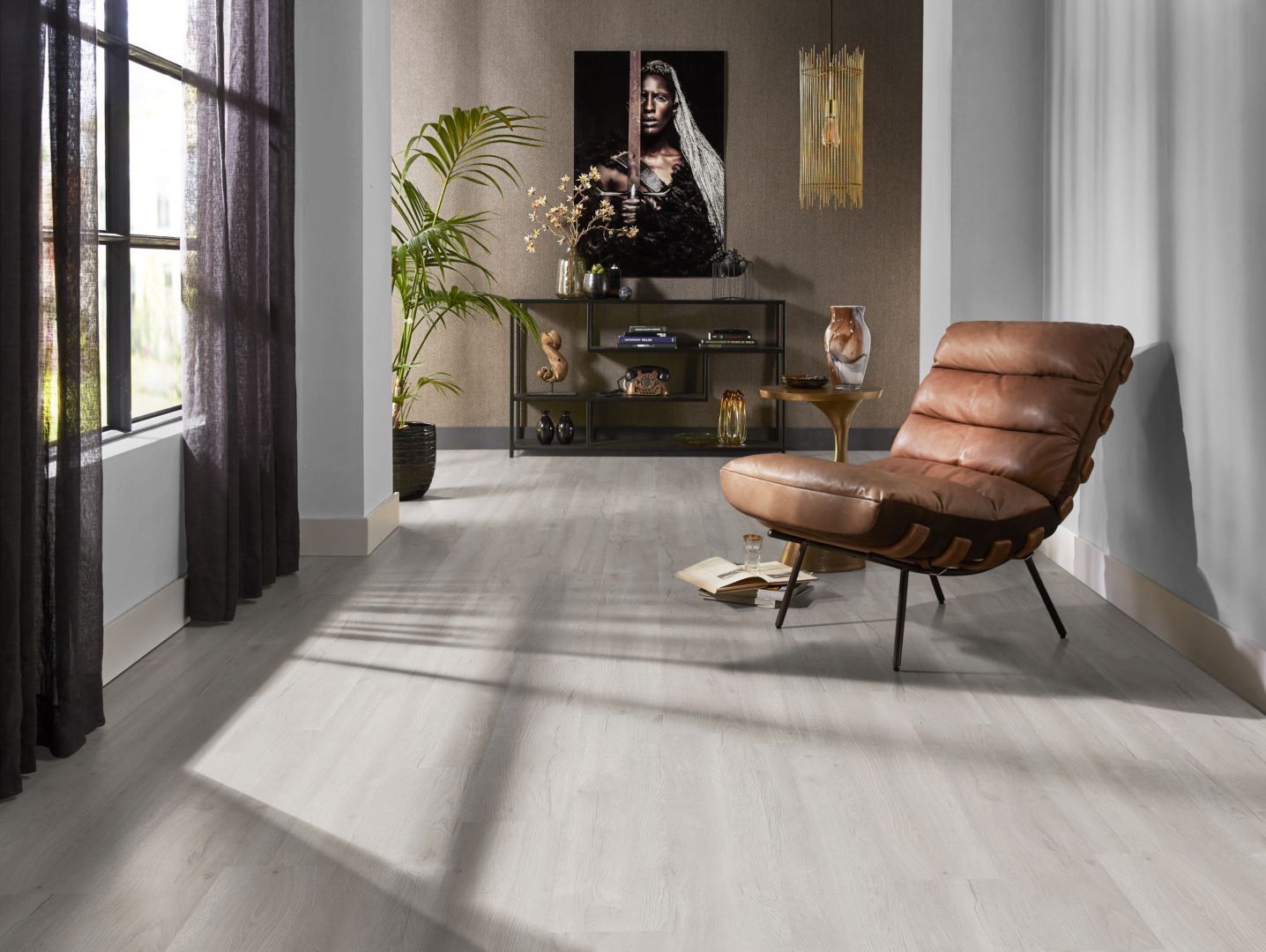 51m2 Laminaat Authentica Bianca 2003 7mm dik = €350 - Afbeelding 3