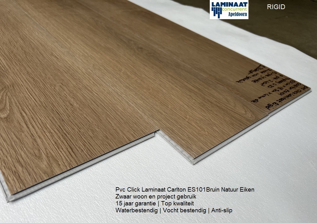 Pvc click Laminaat Charlton Oak ES101 Natuur €16,95p/m2 - Afbeelding 5