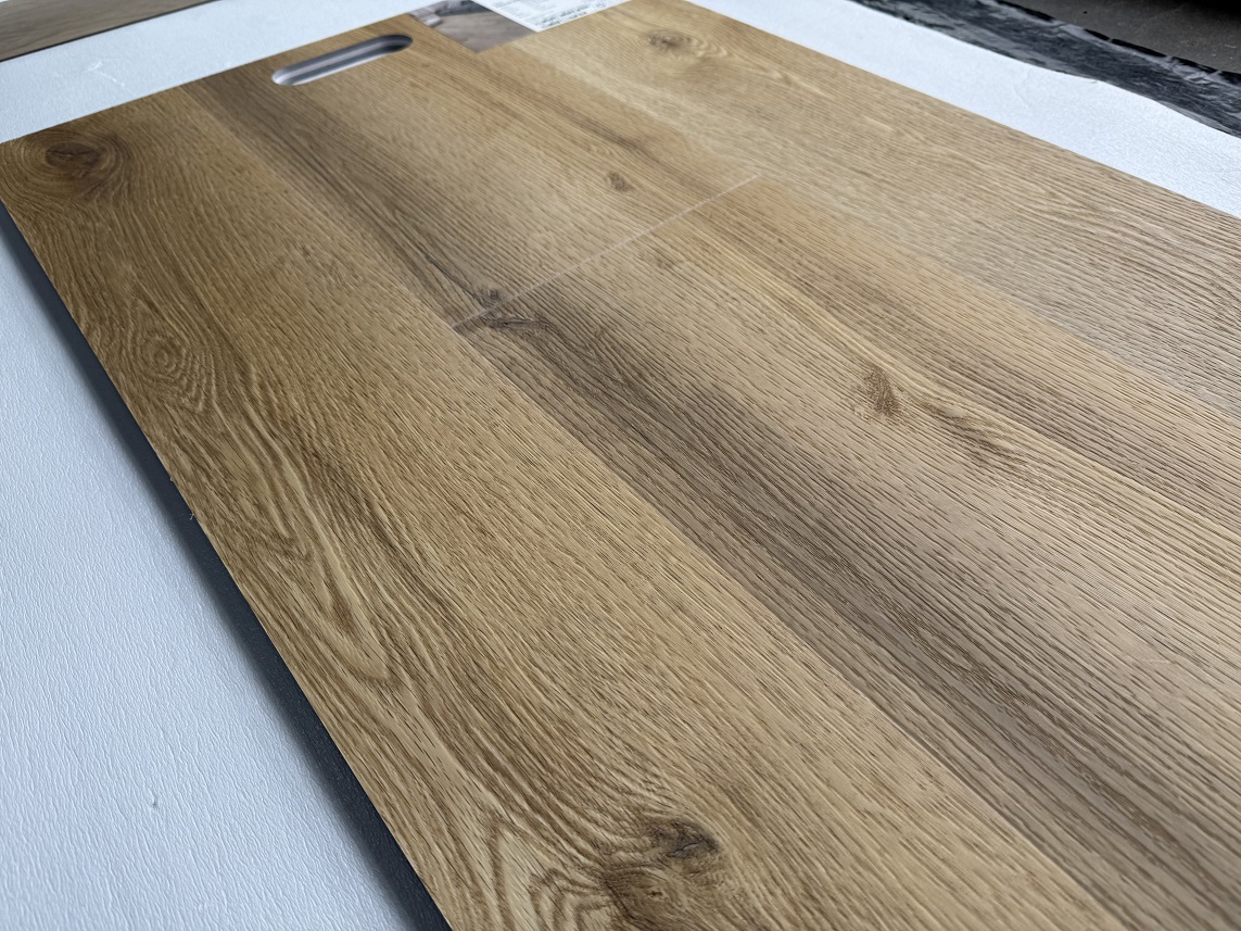 XL Pvc click Natural Oak 502-PL met geintegreerde ondervloer €29,95m2 - Afbeelding 2