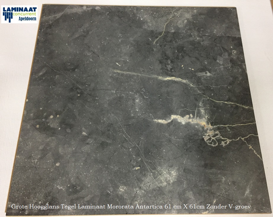 26m2 Hoogglans Tegel laminaat Antraciet Q1007 = €260 - Afbeelding 4